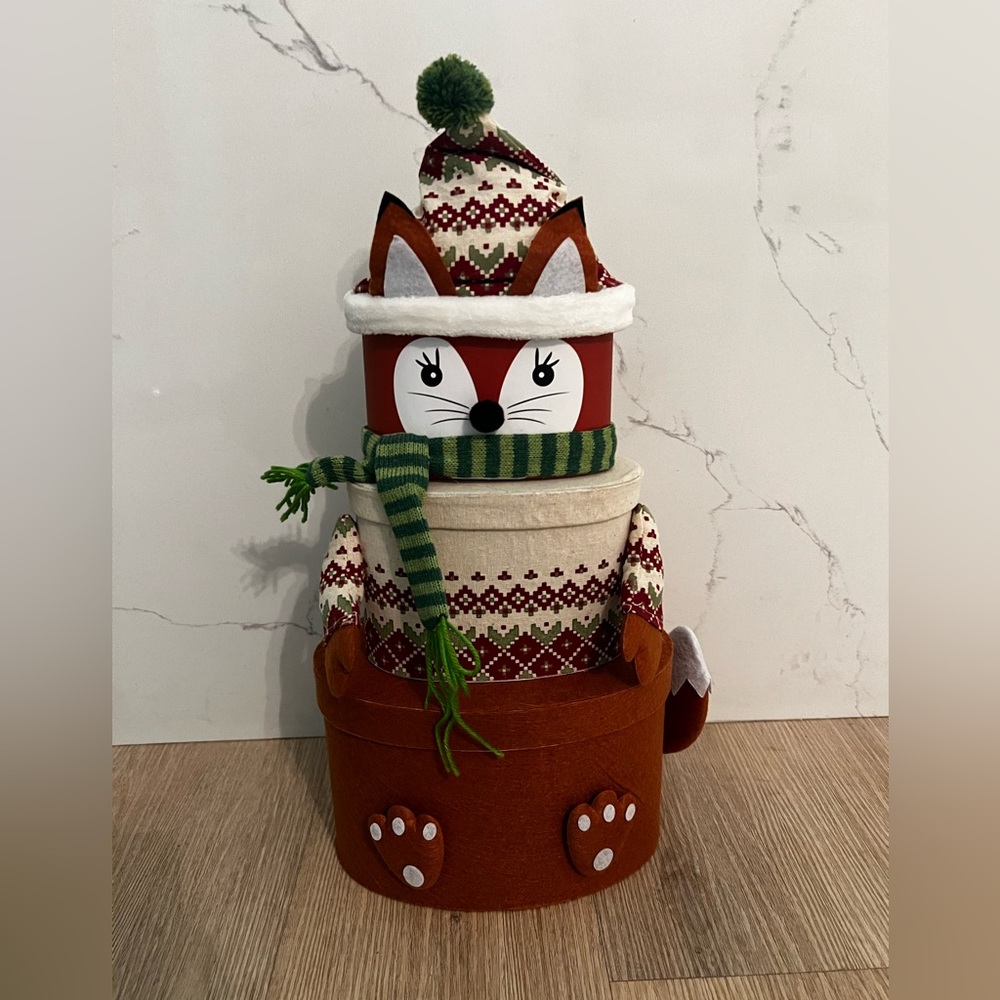 Festive Fox Stacking Boxes
